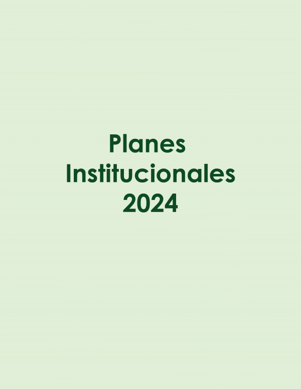 Planes institucionales 2024